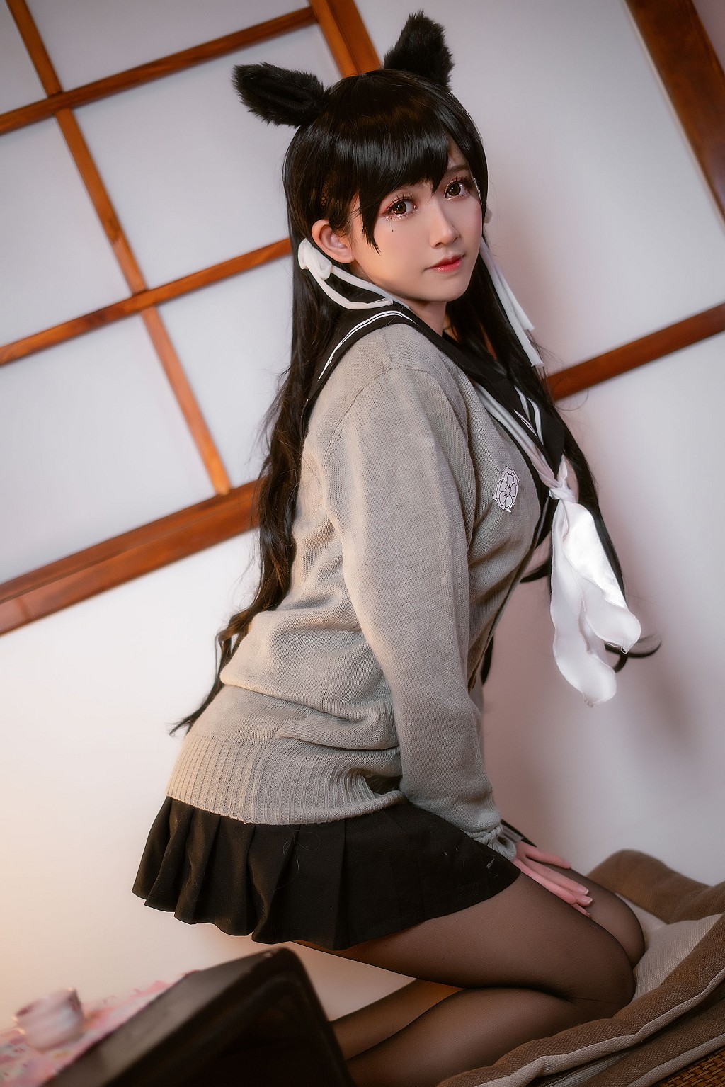 鳗鱼霏儿《碧蓝航线 校服》 [COSPLAY美女] 写真集[14P]（3/14）