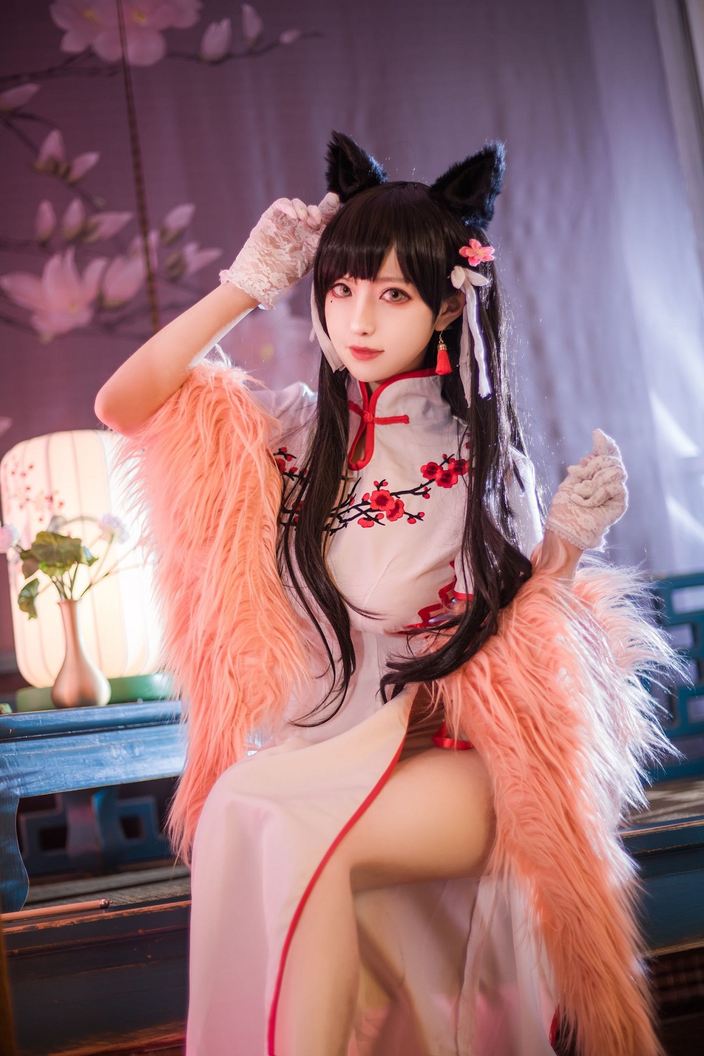 Shika小鹿鹿《爱宕旗袍》 [COSPLAY福利] 写真集[30P]（4/30）