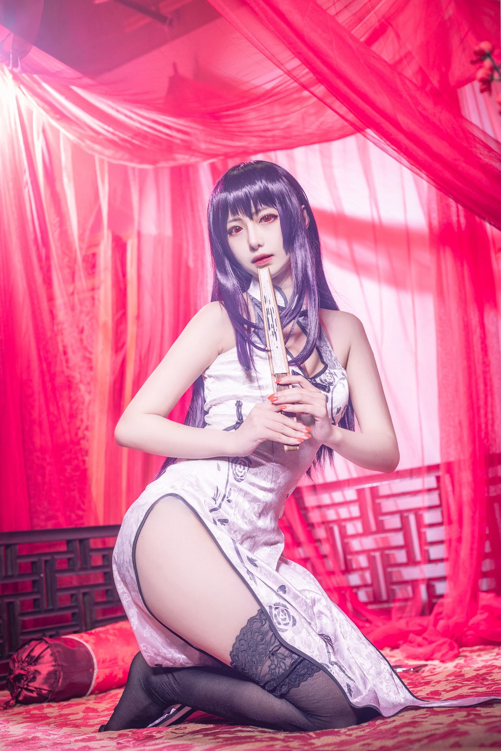 Shika小鹿鹿《学姐旗袍》 [Cosplay福利] 写真集[13P]（4/13）