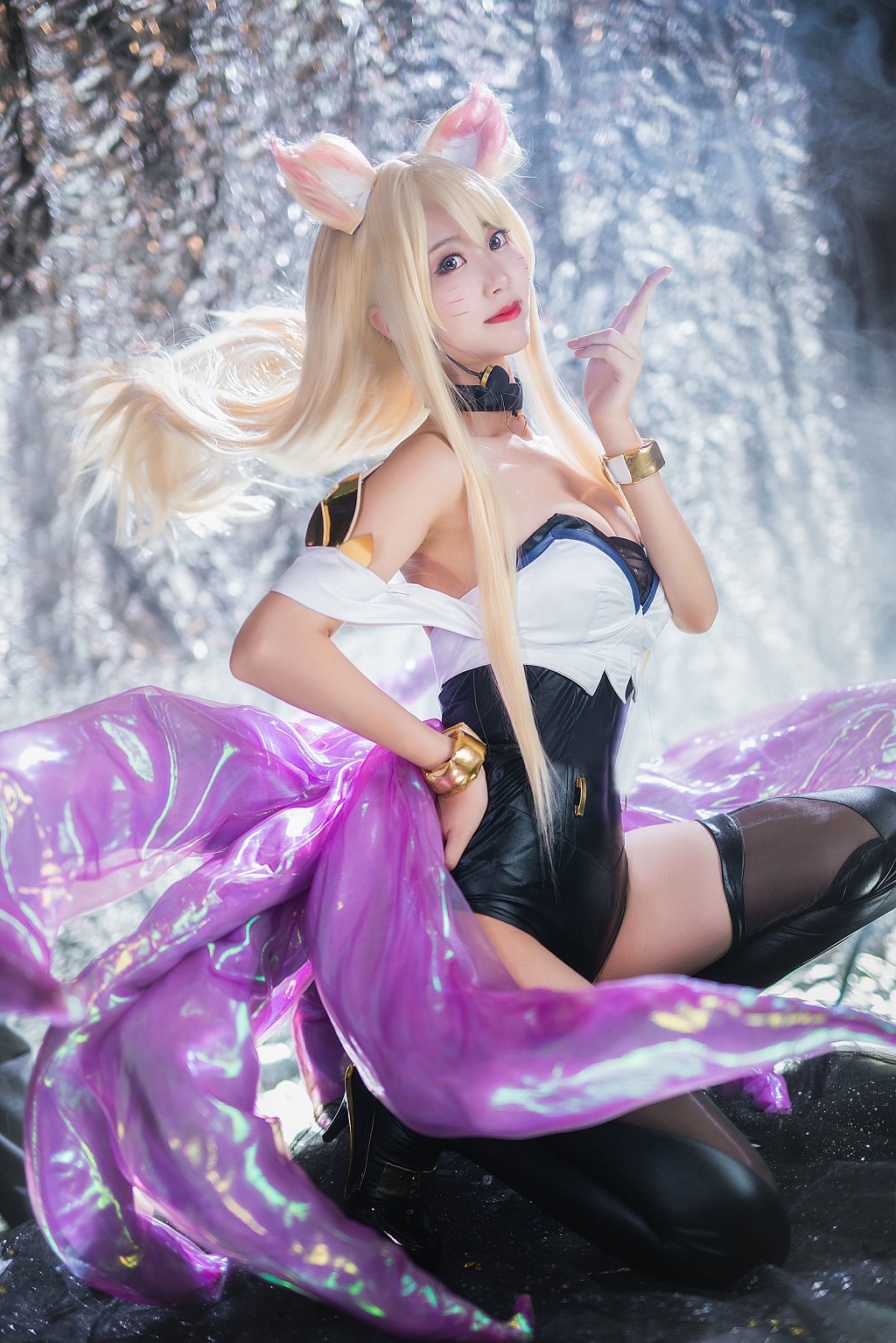 COSER黑川《阿狸 KDA》 [Cosplay少女] 写真集[21P]（2/21）