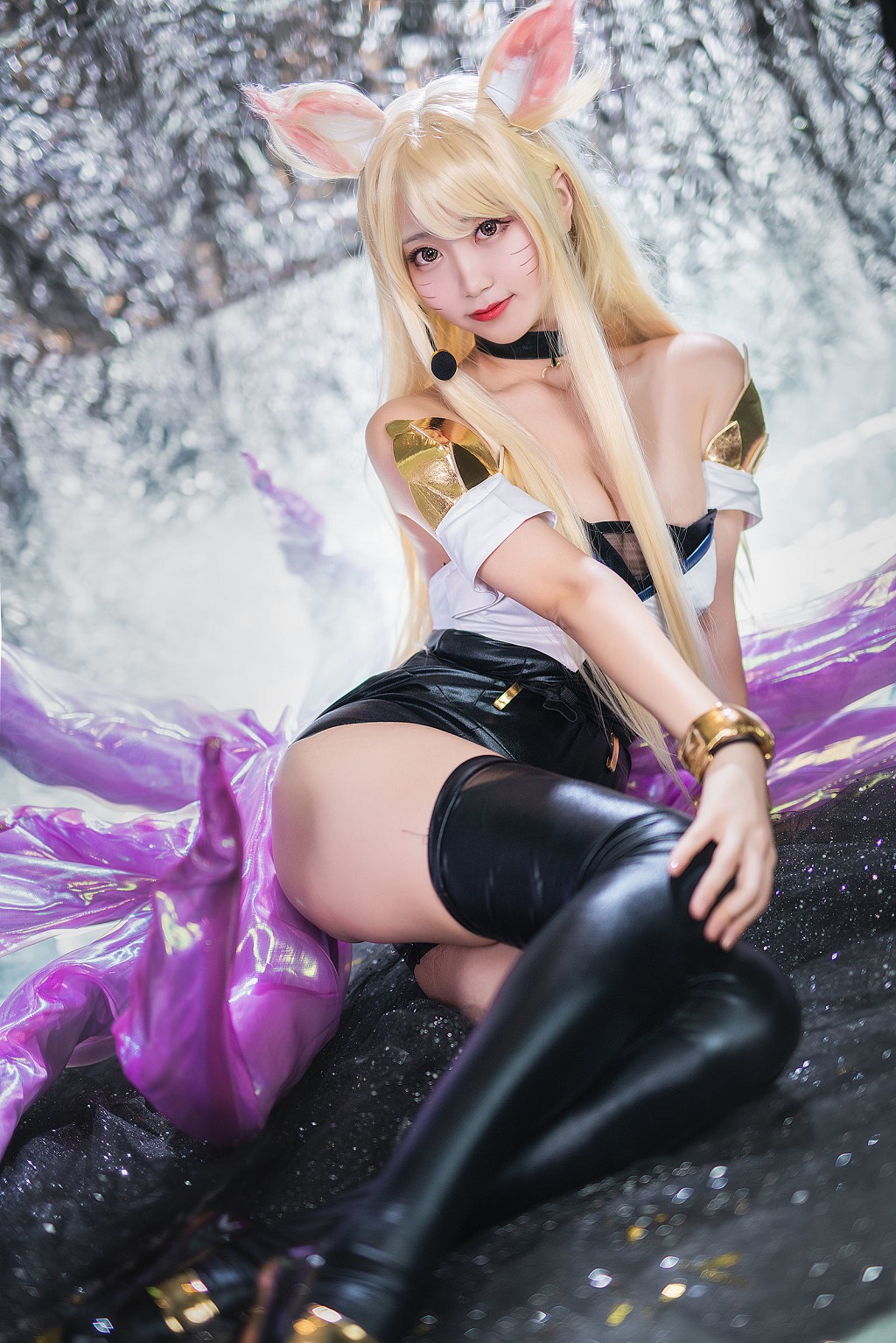 COSER黑川《阿狸 KDA》 [Cosplay少女] 写真集[21P]（3/21）