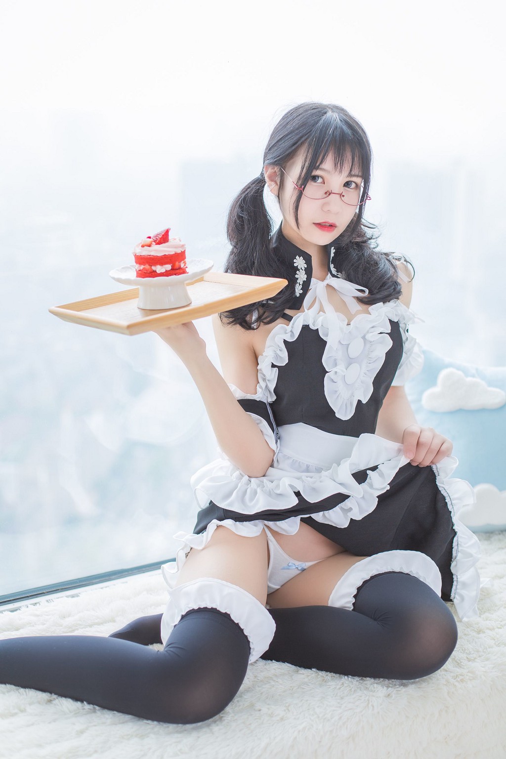 逐月su《女仆》 [Cosplay美少女] 写真集[54P]（3/54）