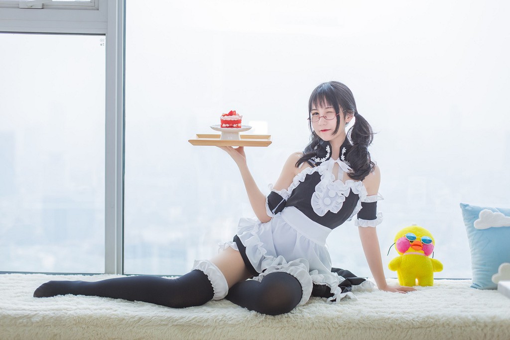 逐月su《女仆》 [Cosplay美少女] 写真集[54P]（1/54）