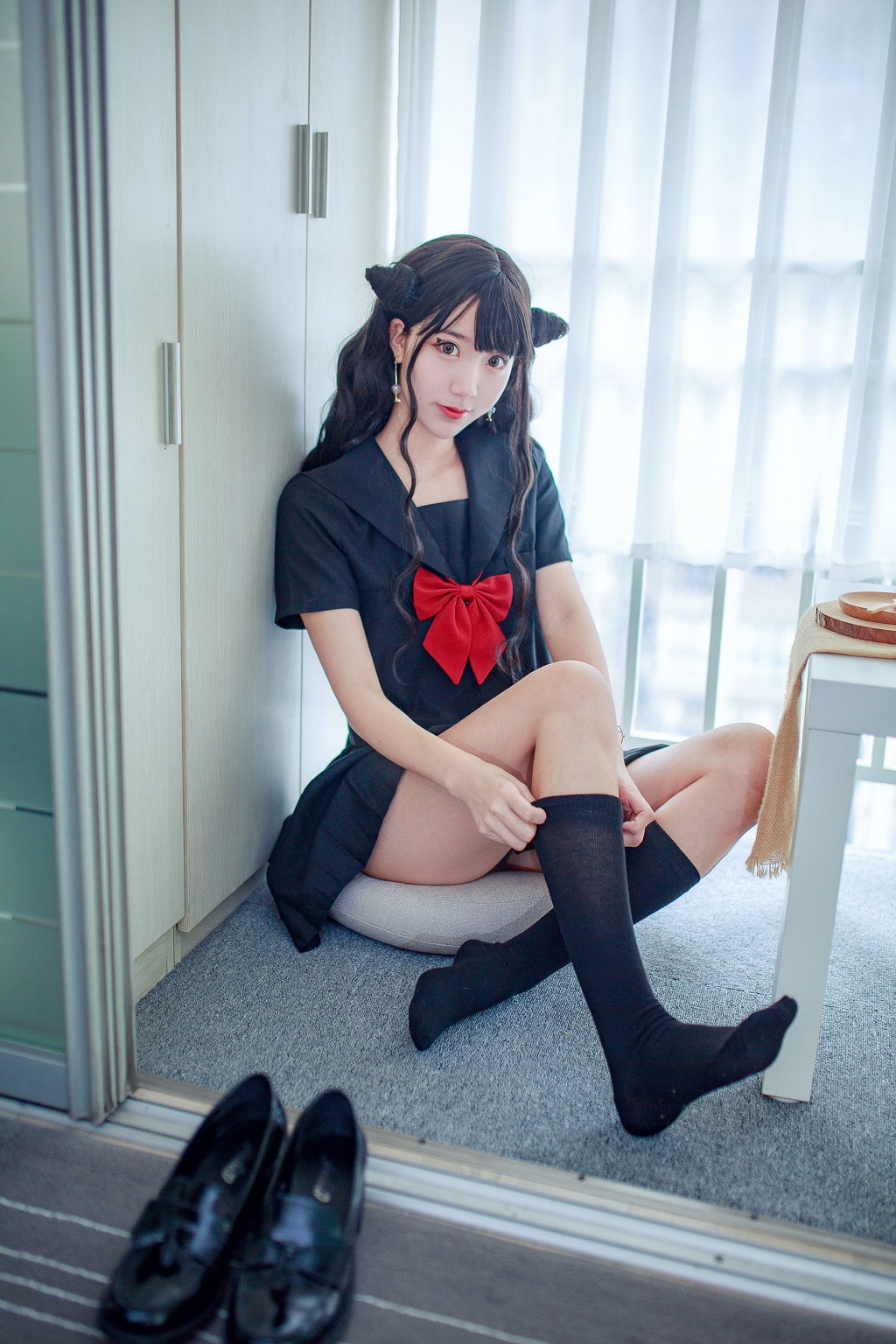 COSER黑川《小恶魔JK》 [Cosplay福利] 写真集[32P]（2/32）