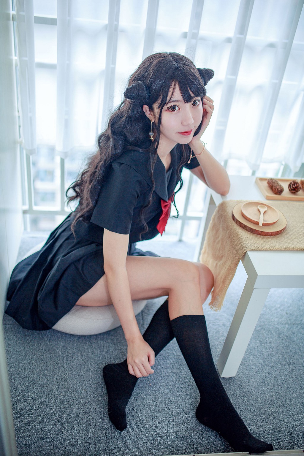 COSER黑川《小恶魔JK》 [Cosplay福利] 写真集[32P]（3/32）