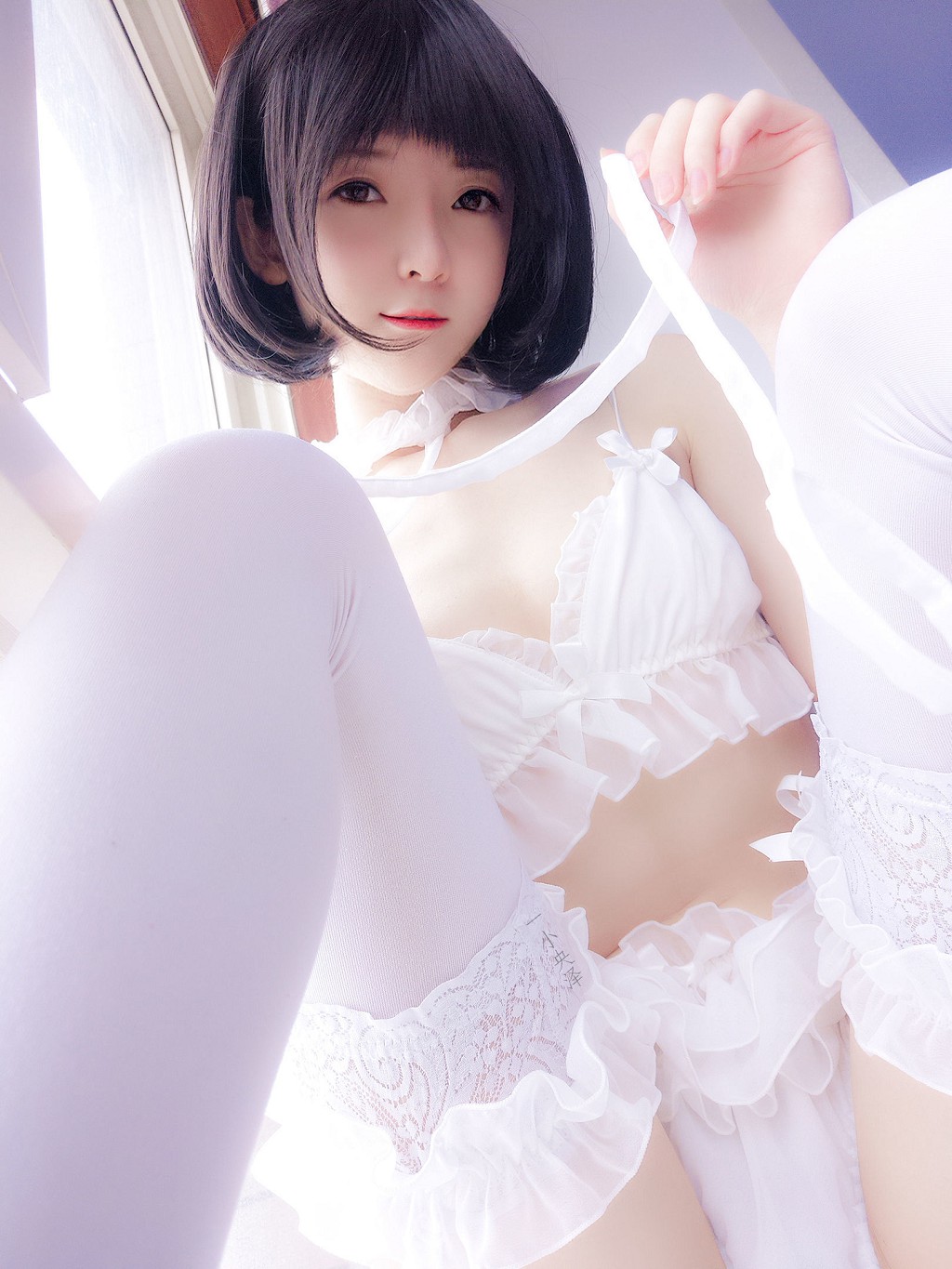 COSER一小央泽《赫提亚斯+黑兔+私摄》 [Cosplay美女] 写真集[41P]（1/41）