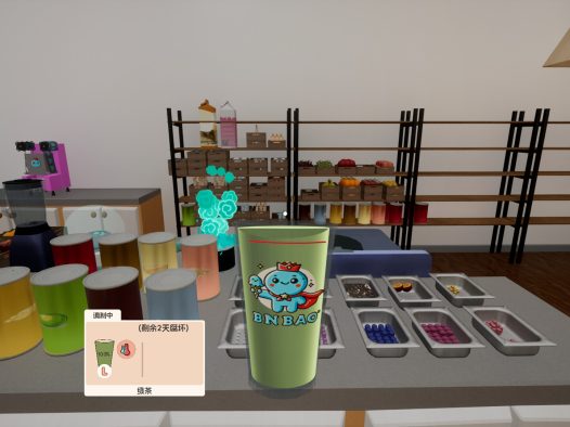 奶茶店模拟器 - 重生之我在冰堡甜城当店长/Boba Cafe Simulator