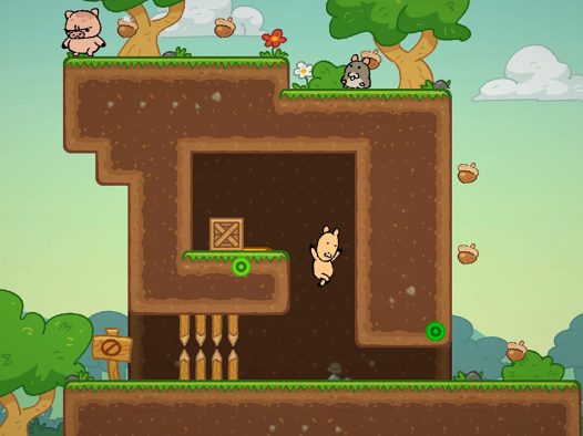 疯狂!迪尔与芒克的大冒险/Wacky! Deer & Munk Adventure