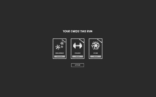 不要冻僵：冬季卡牌生存/Don't Freeze: A Winter Card Survival