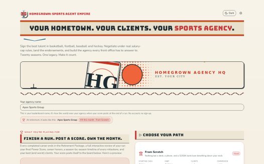 体育经纪人大亨/Homegrown: Sports Agent Empire