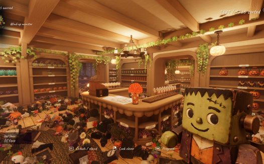 万圣节商店大扫除/Tidy Up the Halloween Shop