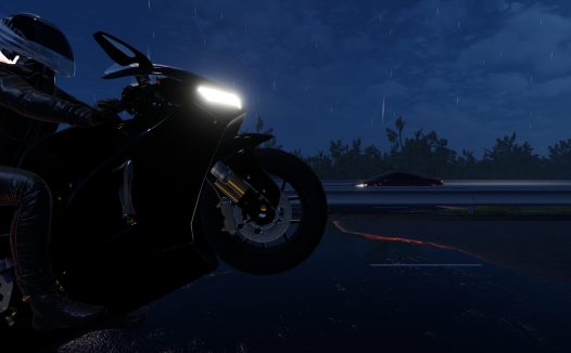 摩托车夜行/Motorcycle Night Ride