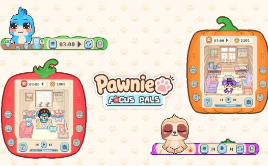 爪爪伙伴:专注时光/Pawnie: Focus Pals