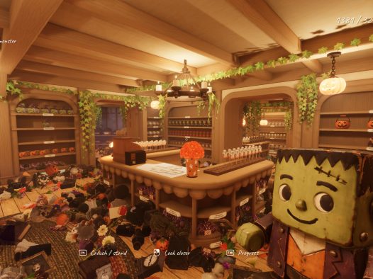 万圣节商店大扫除/Tidy Up the Halloween Shop